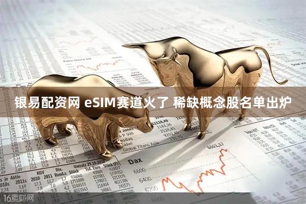 银易配资网 eSIM赛道火了 稀缺概念股名单出炉